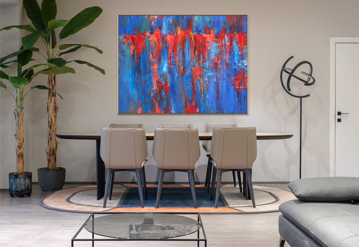 BLUE BLAZE 40"x54"