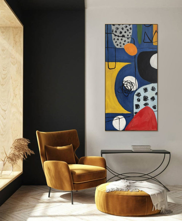 GEOMETRIC VIBRANCE 46"x23"