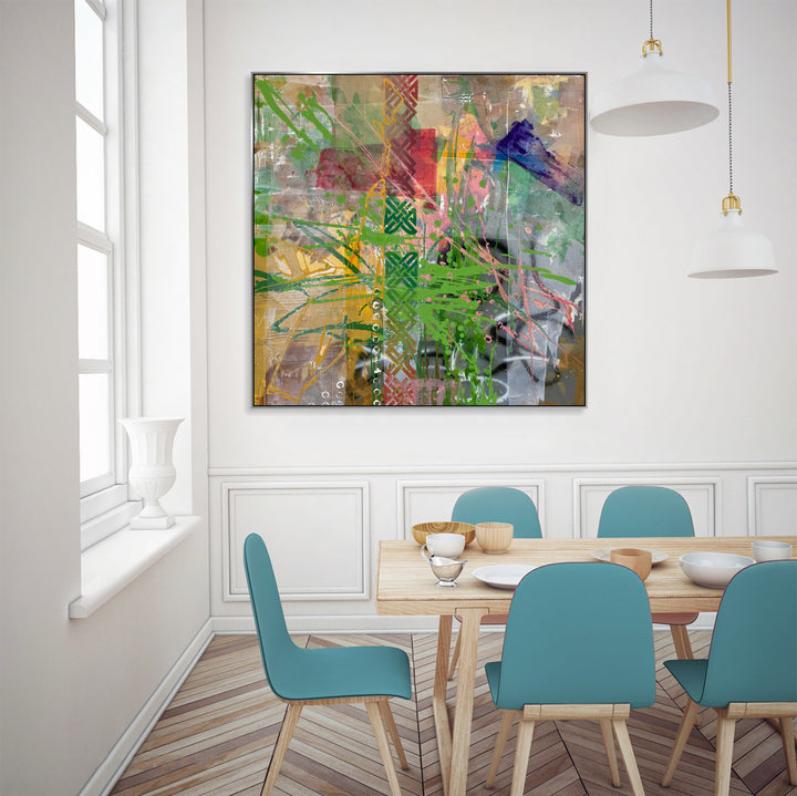 NATURE'S PALIMPSEST 39.4"x39.4"