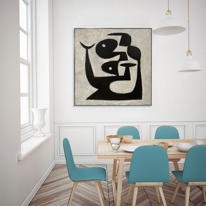 MONOCHROME MUSINGS 50"x50"