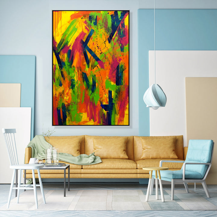 BURST OF SPRING 54"x40"