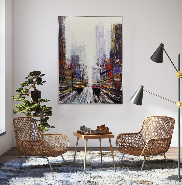 METROPOLITAN RUSH 40"x30"