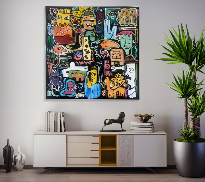 MODERN SOCIETY 50"x50"