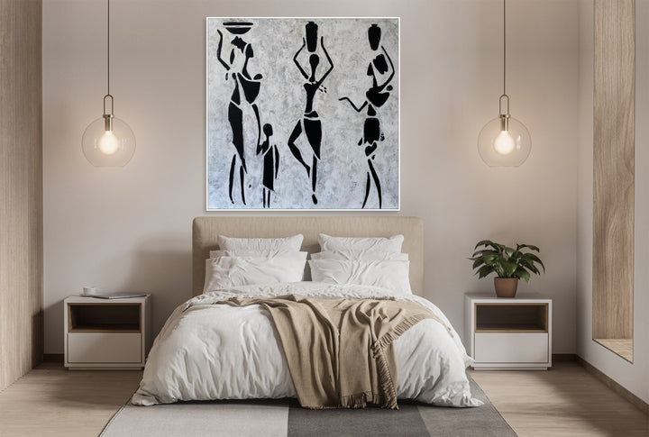 ECHOES OF AFRICA 39.7"x39.7"