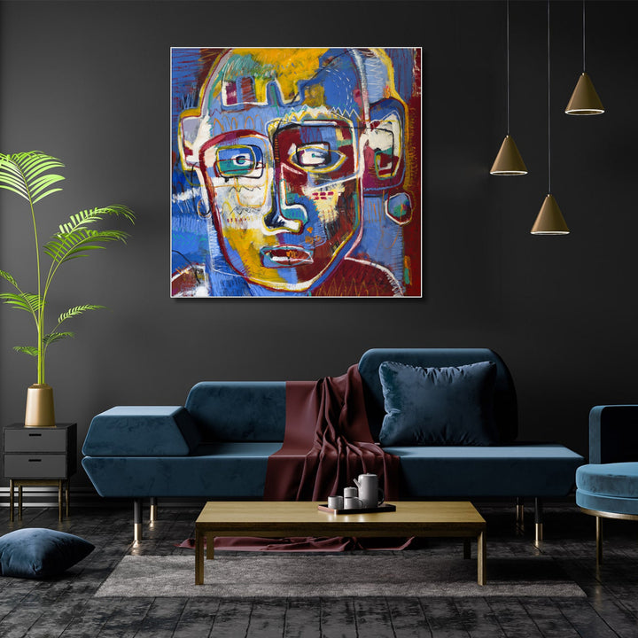 MUTED EXPRESSIONS 32"x32"