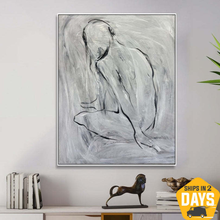 CONTEMPLATIVE SILENSE 43.3"x29.5"