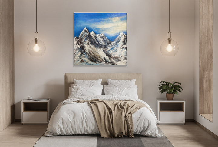 SNOWY SUMMITS 36"x36"