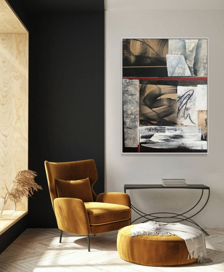 LAYERED GEOMETRY 43"x29.5"