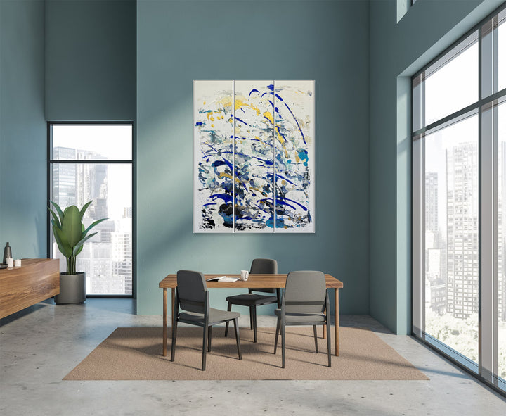 TEXTURED TIDES 46"x36"