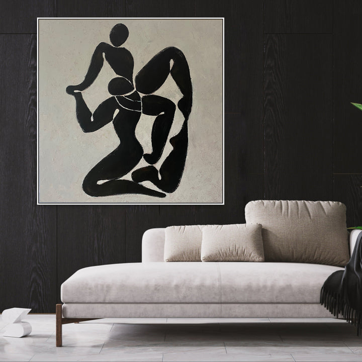 RYTHMIC CONTOURS 46"x46"