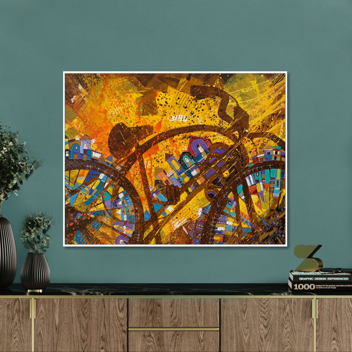 CITY VORTEX 31.5"x39.4"