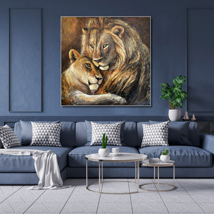 KING & QUEEN 46"x46"