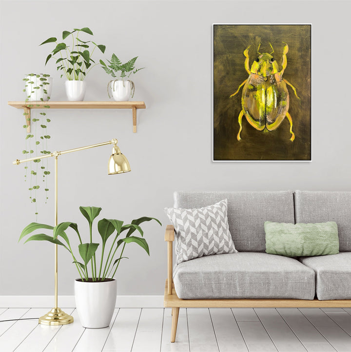 GOLDEN SCARAB 27.5"x19.7"