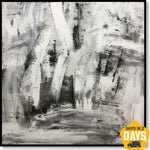 MONOCHROME PULSE 40"x40"