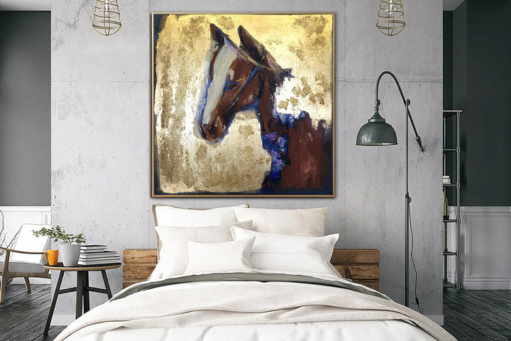 LONE RUNNER 27.55"x27.55"