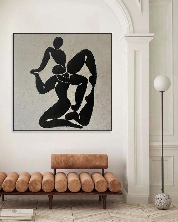 RYTHMIC CONTOURS 46"x46"