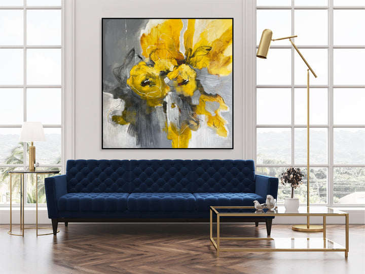 RADIANT FLORA 39.3"x39.3"