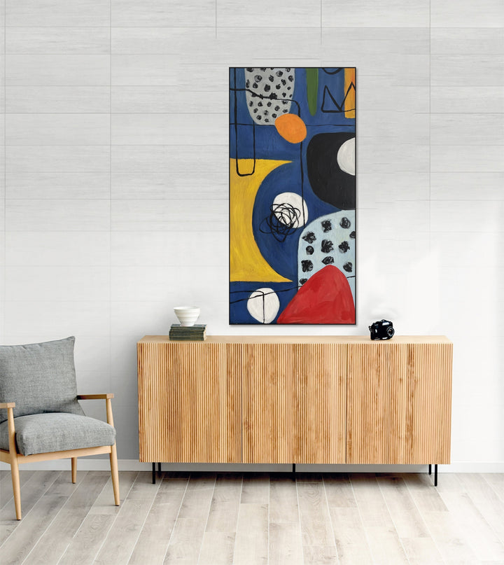 GEOMETRIC VIBRANCE 46"x23"