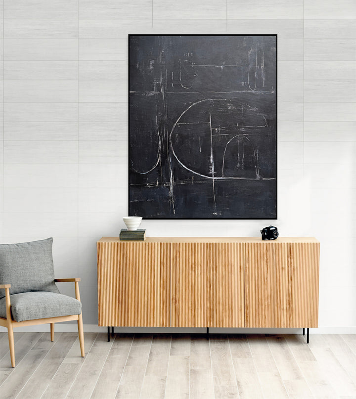 MIDNIGHT GEOMETRY 40"x30"