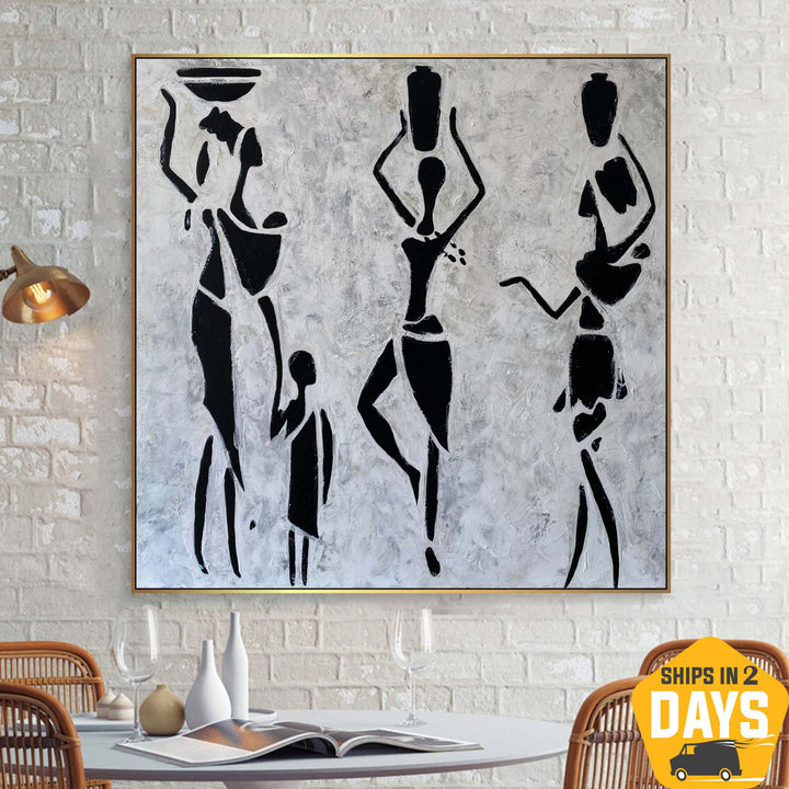 ECHOES OF AFRICA 39.7"x39.7"