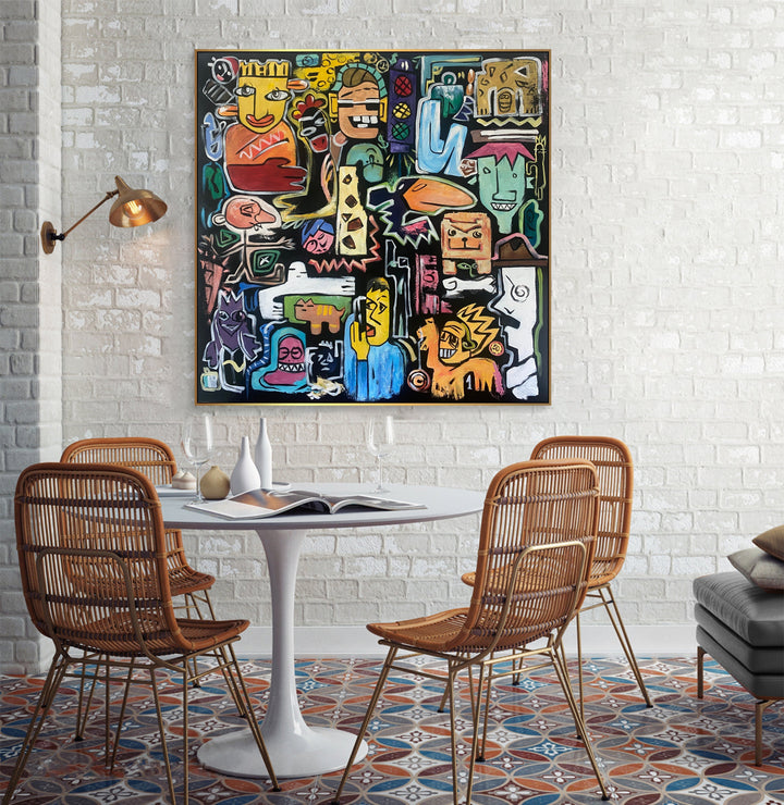 MODERN SOCIETY 50"x50"