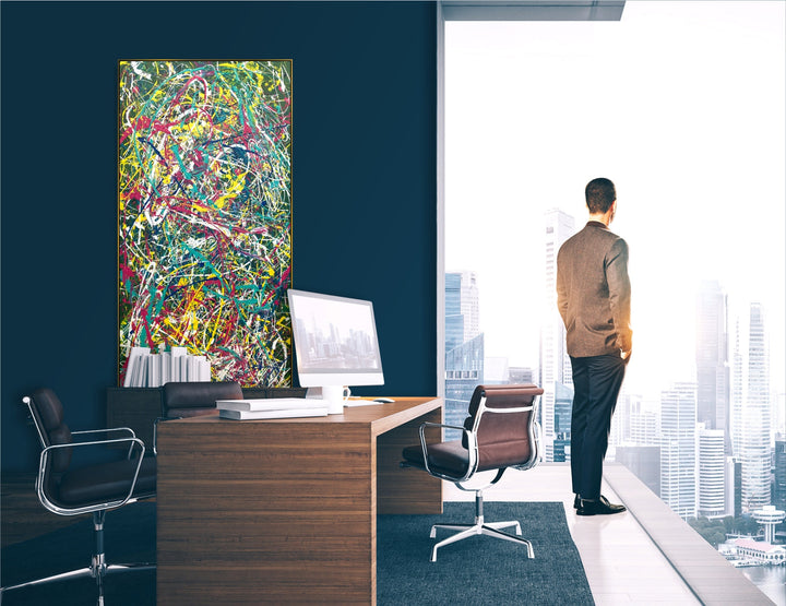VIBRANT CHAOS 60"x30"