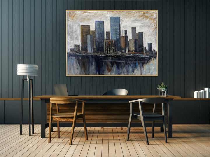 METROPOLIS SKYLINE 40"x54"