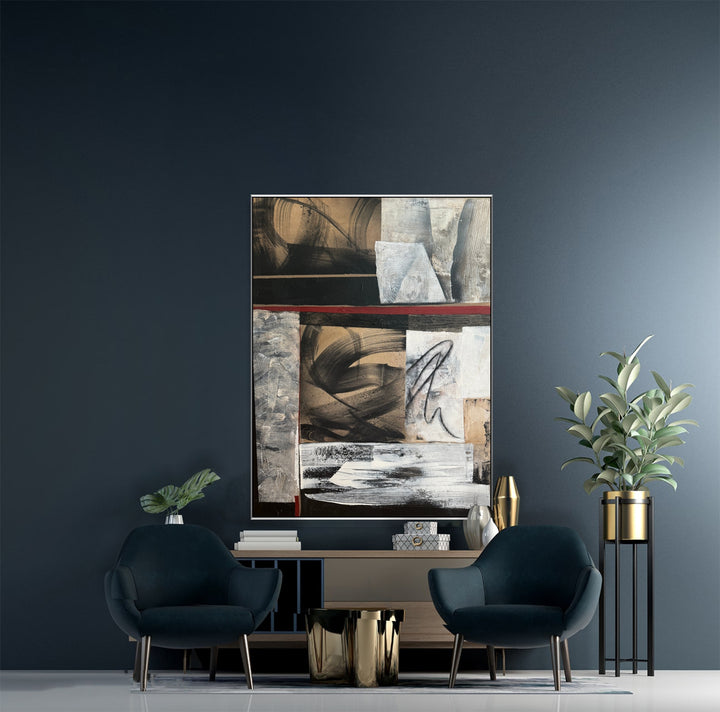 LAYERED GEOMETRY 43"x29.5"