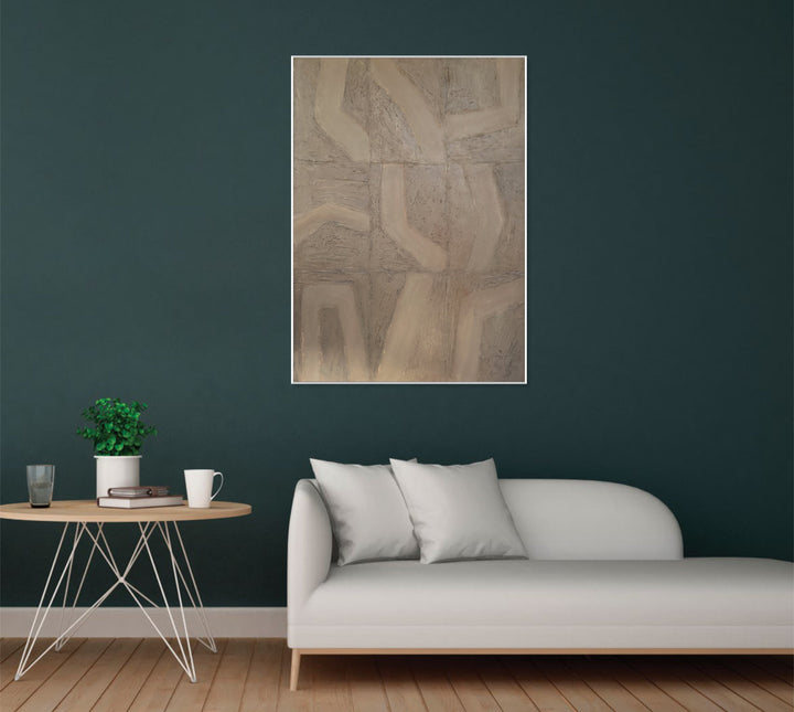 BEIGE GENESIS 40"x30"