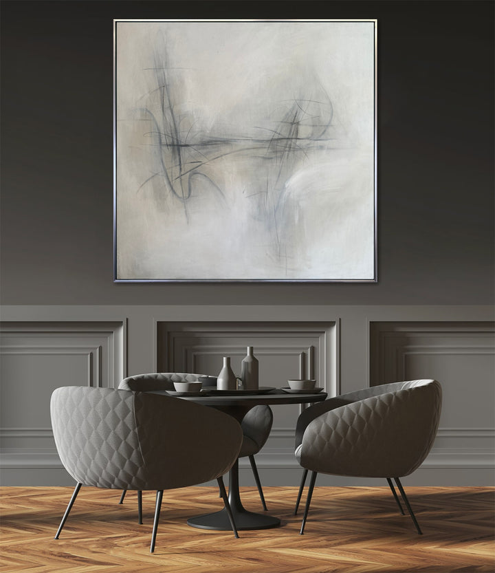 GENTLE ABSTRACTION 60"x60"