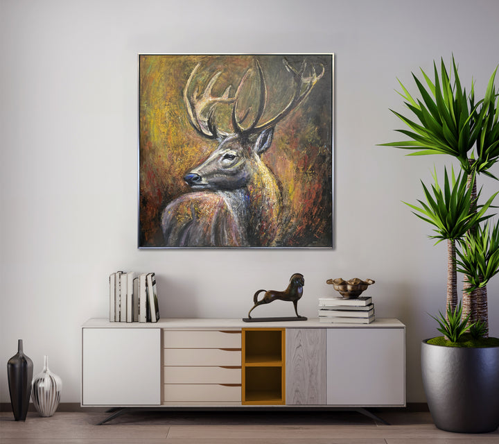 WOODLAND CALM 40"x40"