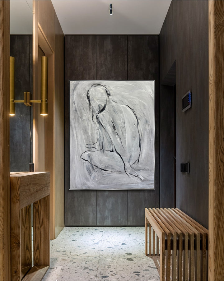 CONTEMPLATIVE SILENSE 43.3"x29.5"