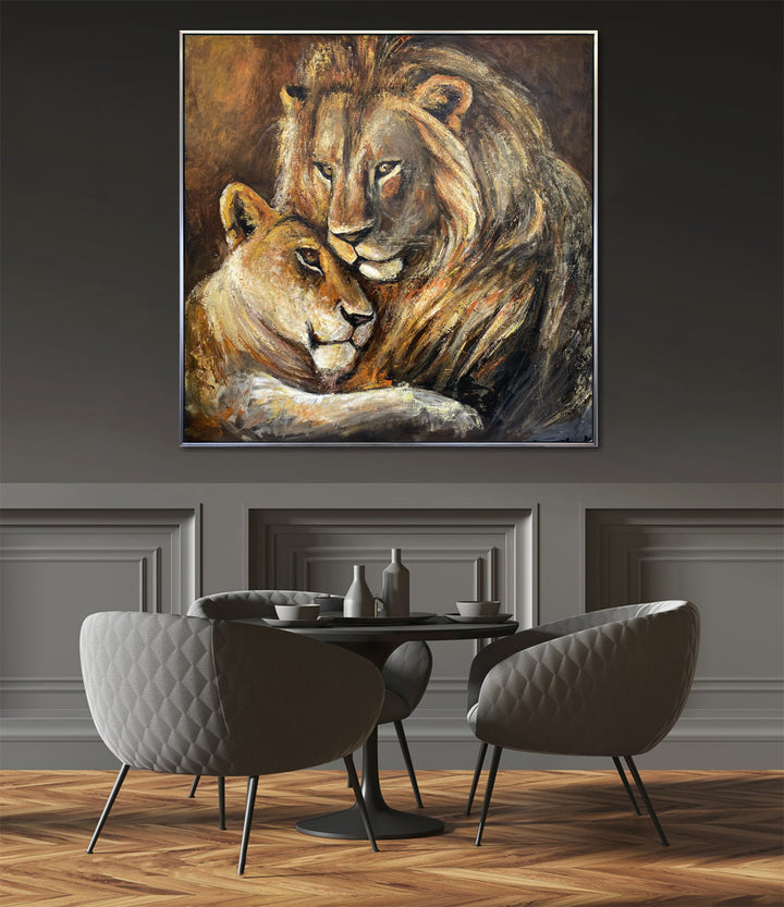 KING & QUEEN 46"x46"