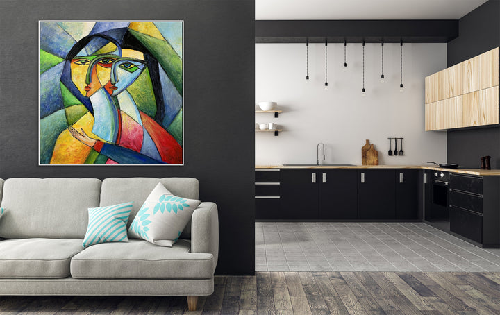 MERGING PERSONALITIES 32"x32"