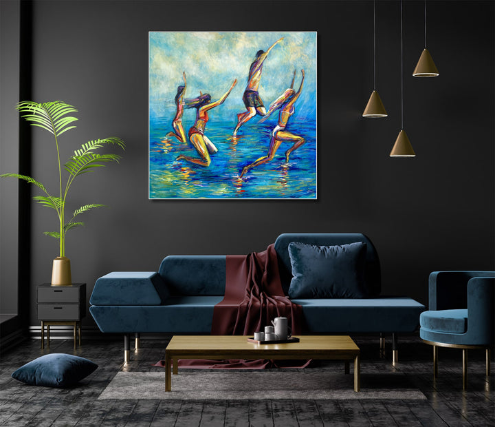 CHASING SUMMER 40"x40"