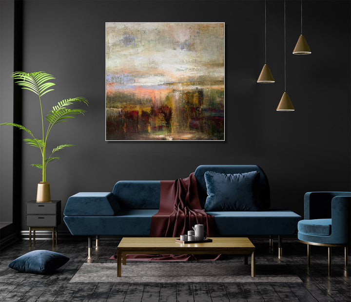 MORNING HUES 50"x50"