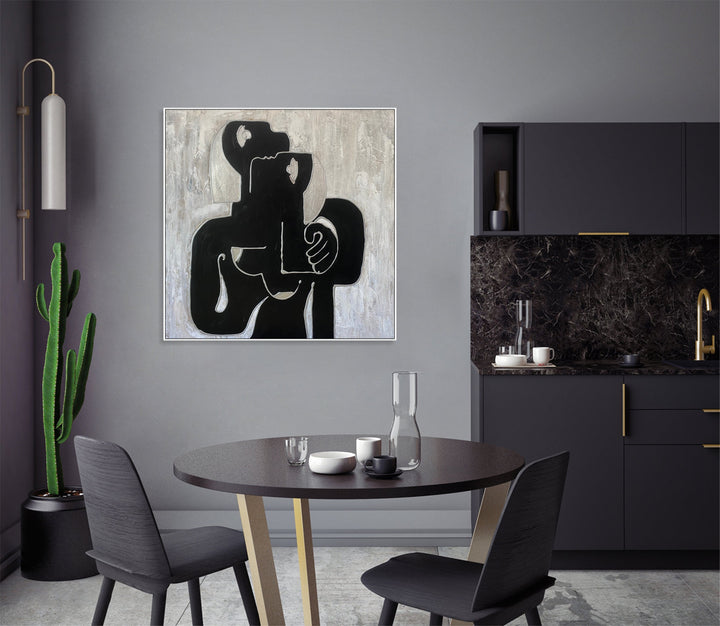 MONOCHROME ENCOUNTER 39.4"x39.4"