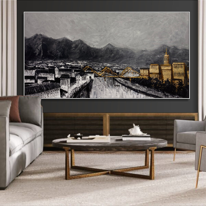 GOLDEN CITY 40"x76"