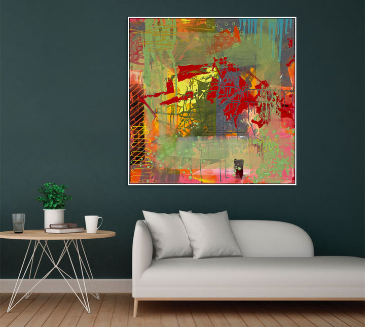 VIBRANT DISARRAY 39.4"x39.4"