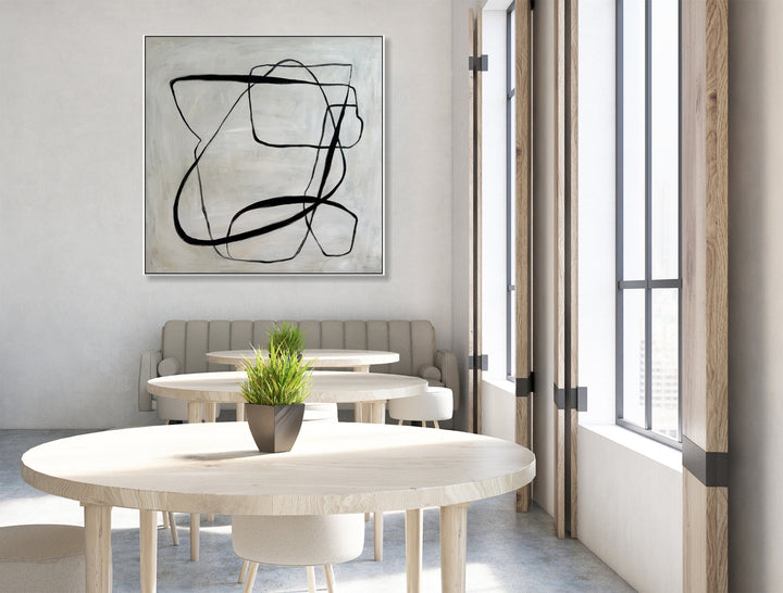 LINEAR GEOMETRIC 40"x40"