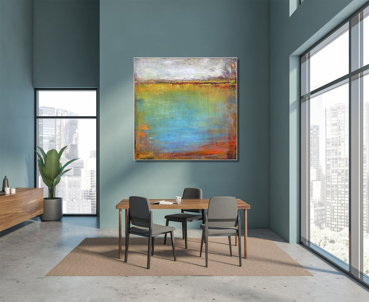 TRANQUIL MIRAGE 32"x32"