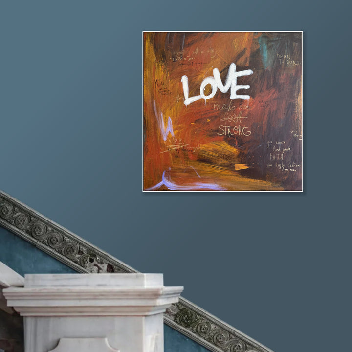 STRONG LOVE 32"x32"
