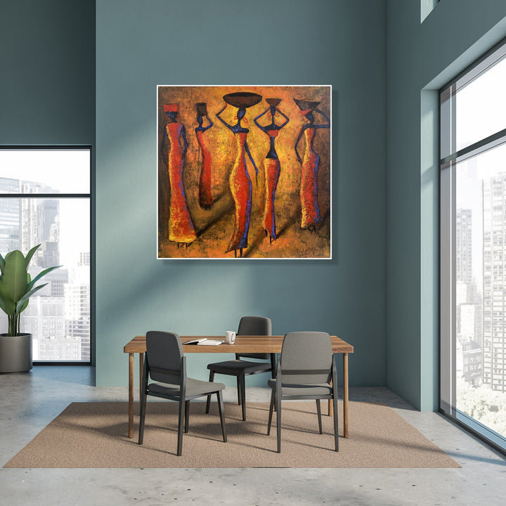 SUNSET CARRIERS 40"x40"