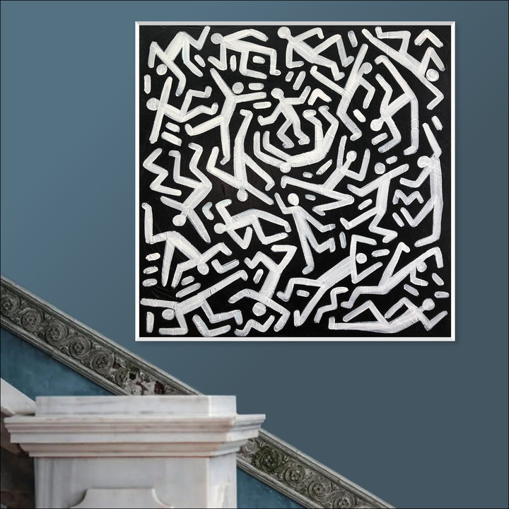 GEOMETRIC DANCE 32"x32"