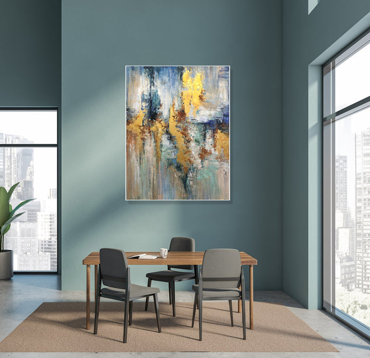 SUN OVER THE RIVER 60"x46"