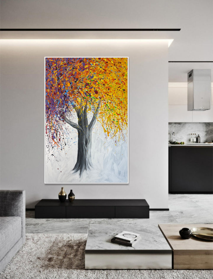 GLEAMING AUTUMN WHIRL 60"x39.4"