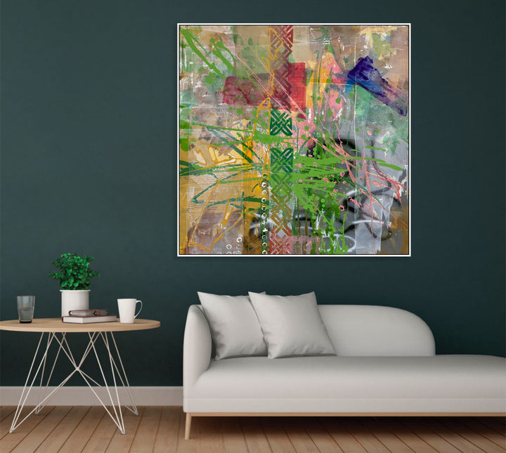 NATURE'S PALIMPSEST 39.4"x39.4"