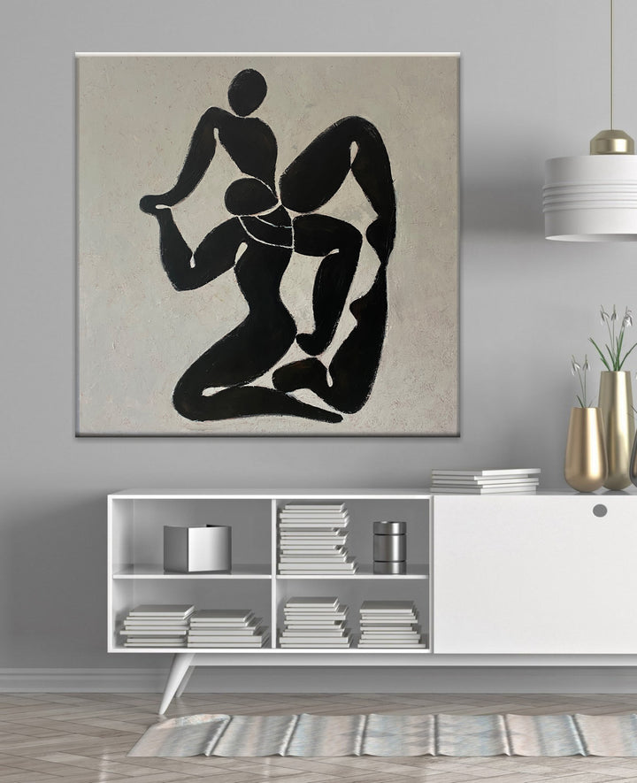 RYTHMIC CONTOURS 46"x46"