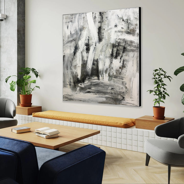 MONOCHROME PULSE 40"x40"