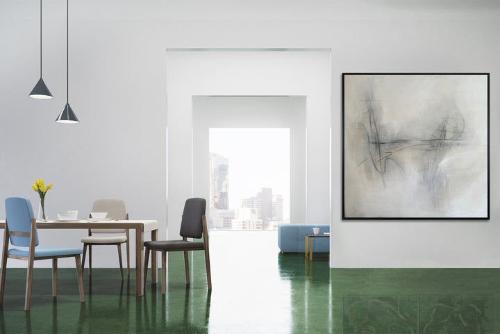 GENTLE ABSTRACTION 60"x60"